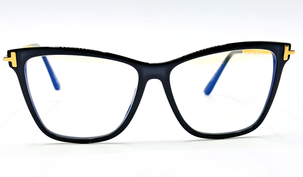 Tom Ford Eyeglasses Frame TF6097-B 001 Black Butterfly Frame 53-13-140 NEW